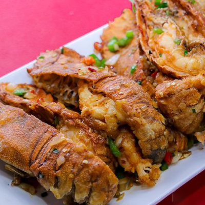 Tôm Mũ Ni (Các Món)